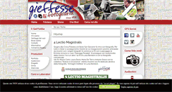 Desktop Screenshot of gieffesse.it